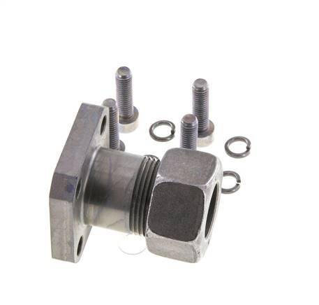 Brida de bomba LK 40 Acero con 18L (M26x1,5)