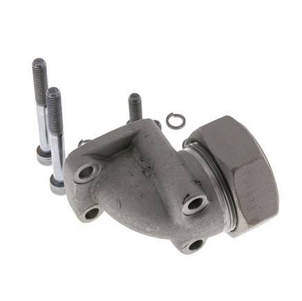LK 55 Elbow Pump Flange Malleable cast iron with 42L (M52x2)
