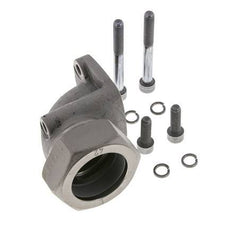LK 55 Elbow Pump Flange Malleable cast iron with 42L (M52x2)