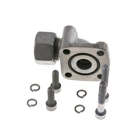 LK 55 Codo brida de bomba Fundición maleable con 20S (M30x2)