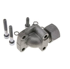 LK 55 Codo brida de bomba Fundición maleable con 20S (M30x2)