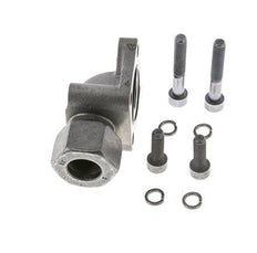 LK 55 Codo brida de bomba Fundición maleable con 20S (M30x2)