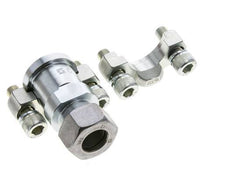 Brida de 3/4'' SAE 3000 PSI de acero con 18L (M26x1,5) ISO 6162-1