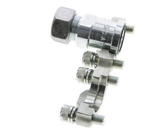 Brida de 3/4'' SAE 3000 PSI de acero con 18L (M26x1,5) ISO 6162-1