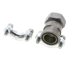 1-1/4'' SAE Flange 3000 PSI Steel with 35L (M45x2) ISO 6162-1