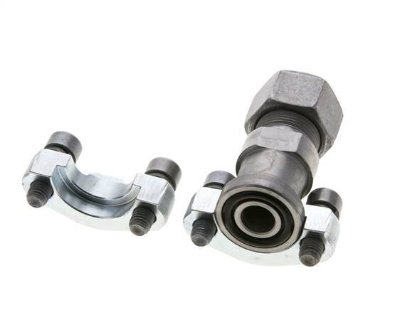 1/2'' Brida SAE 3000 PSI Acero con 16S (M24x1.5) ISO 6162-1