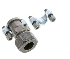 Brida 3/4'' SAE 3000 PSI Acero con 25S (M36x2) ISO 6162-1