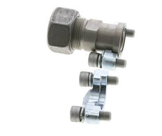 Brida 3/4'' SAE 3000 PSI Acero con 25S (M36x2) ISO 6162-1