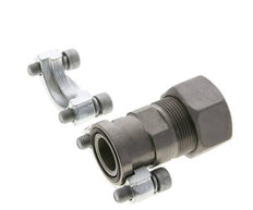 1'' SAE Flange 3000 PSI Steel with 30S (M42x2) ISO 6162-1