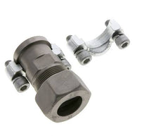 1'' SAE Flange 3000 PSI Steel with 30S (M42x2) ISO 6162-1