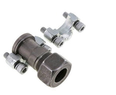 Brida 3/4'' SAE 6000 PSI Acero con 25S (M36x2) ISO 6162-2