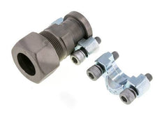 Brida 3/4'' SAE 6000 PSI de acero con 30S (M42x2) ISO 6162-2