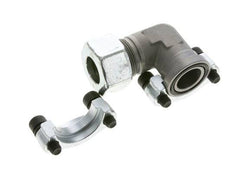 1'' Codo SAE Brida 3000 PSI Acero con 25S (M36x2) ISO 6162-1