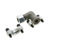 Codo 3/4'' Brida SAE 6000 PSI Acero con 20S (M30x2) ISO 6162-2