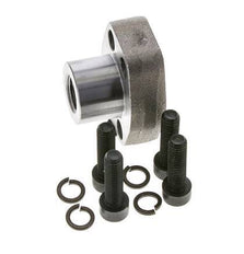 1/2'' Brida SAE 3000 PSI Acero liso con roscas hembra G3/8'' ISO 6162-1