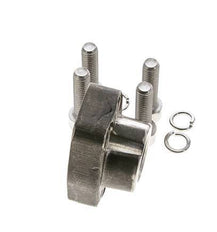 Brida 3/4'' SAE 3000 PSI Acero inoxidable con roscas hembra G3/4'' ISO 6162-1