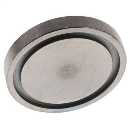 2'' SAE Placa Ciega 3000 PSI Acero ISO 6162