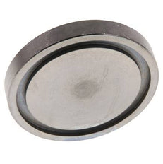 2'' SAE Placa Ciega 3000 PSI Acero ISO 6162