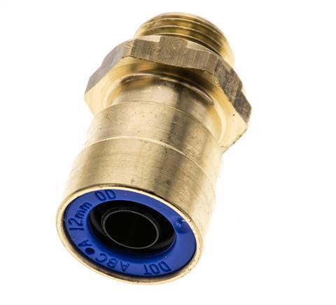 ABC Nl Straight connector T12x1.5 M16x1.5 - 90112016 [2 Pieces]