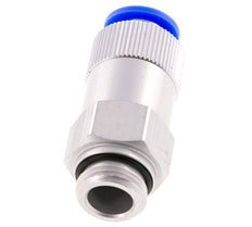 Push-In Check Valve 12mm & G1/2'' Male Aluminum 0.2-10bar (3-145psi) Hose-Thread