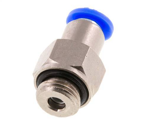 Válvula de retención a presión de 6mm y G1/4'' macho de latón/PBT 0,2-10bar (3-145psi) con rosca para manguera