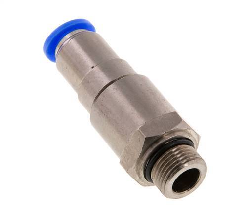 10mm & G3/8'' Quick Swivel Joint Push-In-Male Threads Nickel-Plated Brass/PBT NBR Rotatable