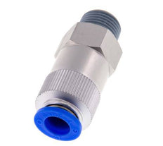 Válvula de retención a presión de 12 mm y R1/2'' macho de aluminio 0,2-10bar (3-145psi) Rosca-manguera
