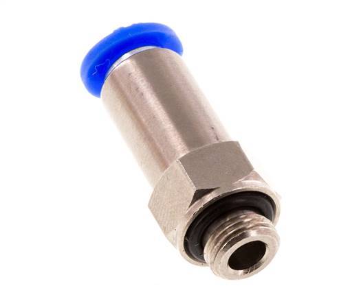 Válvula de retención a presión de 6mm y G1/8'' macho de latón/PBT 0,2-10bar (3-145psi) con rosca para manguera