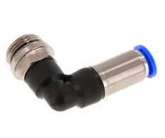 Push-In Fitting 10mm & G1/2'' Male Auto Shut-Off Elbow Brass/PBT 0-10bar (0-145psi)