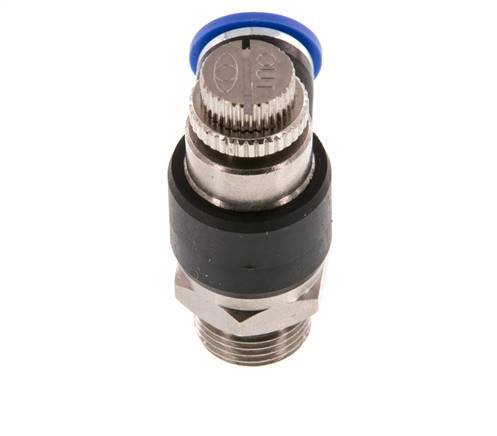 Flow Control Silencer Meter-Out Elbow 10 mm - G3/8'' Brass/PA 66
