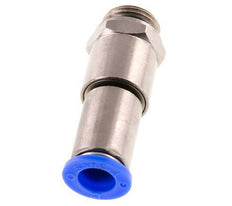 Junta giratoria rápida de 12 mm y G1/2'' Rosca macho a presión Latón niquelado/PBT NBR Giratorio