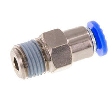 Válvula de retención a presión de 6mm y R1/4'' macho de latón/PBT 0,2-10bar (3-145psi) con rosca para manguera