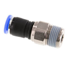 Junta giratoria de 8mm y R3/8'' Roscas macho de latón niquelado/PBT NBR Giratorio