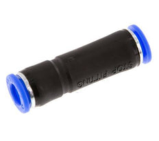 Push-In Fitting 8mm Auto Shut-Off Brass/PBT 0-10bar (0-145psi)