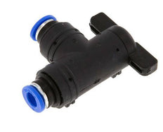 2-Way Elbow Ball Valve 6 mm Plastic/Brass