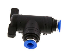 2-Way Elbow Ball Valve 6 mm Plastic/Brass