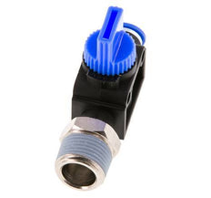 3/2-Way Shut-Off Hand Valve 6 mm - R3/8'' Plastic/Brass Thread-side venting