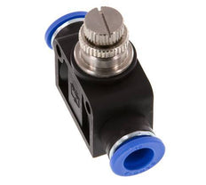 Silenciador de control de flujo Recto 10 mm Latón/PA 66