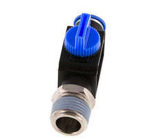 3/2-Way Shut-Off Hand Valve 10 mm - R1/2'' Plastic/Brass Tube-side venting