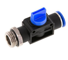 3/2-Way Shut-Off Hand Valve 10 mm - R1/2'' Plastic/Brass Thread-side venting