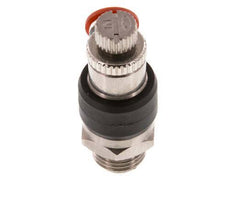 Silenciador de control de flujo Codo de entrada de medidor 6 mm - G1/4'' Latón/PA 66