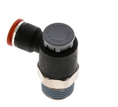 Flow Control Valve Meter-In Elbow 10 mm - R1/2'' Brass/PA 66 Locknut