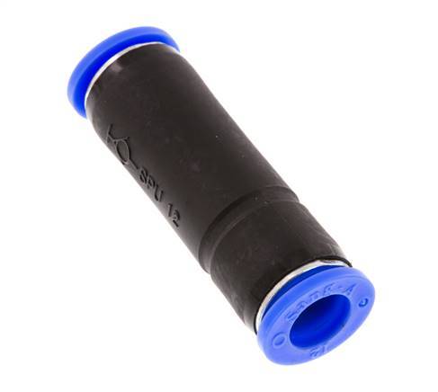 Racor rápido 12mm Latón/PBT autoblocante 0-10bar (0-145psi)