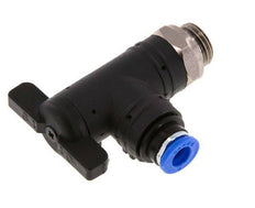 2-Way Elbow Ball Valve 6 mm - G1/4'' Plastic/Brass