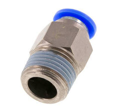 Push-In Fitting 10mm & R1/2'' Male Auto Shut-Off Brass/PBT 0-10bar (0-145psi)