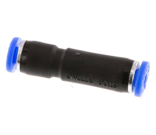 Racor rápido de 4 mm con bloqueo automático de latón/PBT 0-10bar (0-145psi) [2 piezas]