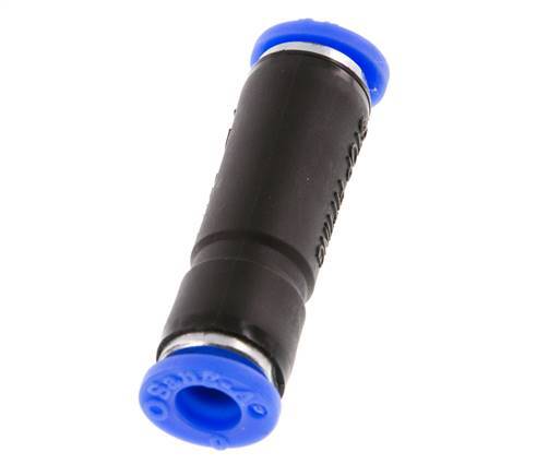 Push-In Fitting 6mm Auto Shut-Off Brass/PBT 0-10bar (0-145psi) [2 Pieces]