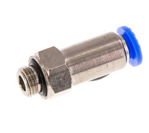 Válvula de retención a presión de 6 mm y G1/8'' macho de latón/PBT Rosca de 0,2-10bar (3-145psi) - Manguera