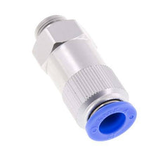 Válvula de retención a presión de 12 mm y G3/8'' macho de aluminio 0,2-10bar (3-145psi) con rosca para manguera