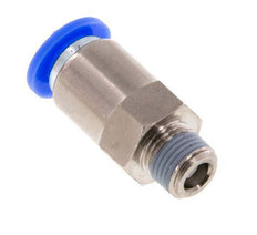 Válvula de retención a presión de 8mm y R1/8'' macho de latón/PBT 0,2-10bar (3-145psi) Rosca-manguera